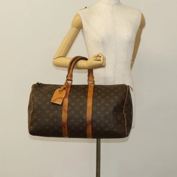LOUIS VUITTON Monogram Keepall 45 Boston Bag - Picture 14 of 16